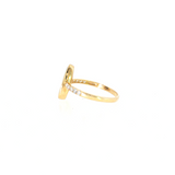 14k Yellow Gold 1.05 ctw Opal Free Form Women's Ring