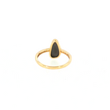 14k Yellow Gold 1.05 ctw Opal Free Form Women's Ring