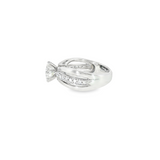14k White Gold 1.82 ctw Modern Diamond Engagement Ring