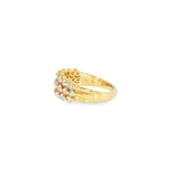 14k Yellow Gold 1.50 ctw Multi-Stone Women's Diamond Ring