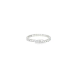 14k White Gold 0.35 ctw Modern Women's Diamond Ring