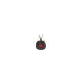 14k White Gold 2.01ctw Garnet Solitaire Pendant