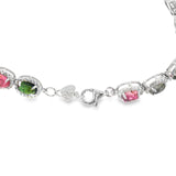 Sterling Silver Tourmaline Bracelet