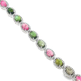 Sterling Silver Tourmaline Bracelet
