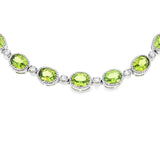 Sterling Silver Peridot Bracelet