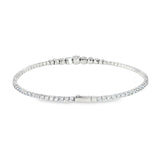 Sterling Silver CZ Bracelet