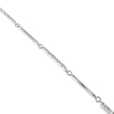 Sterling Silver 0.16 ctw Diamond Bracelet