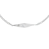 Sterling Silver 0.01 ctw Diamond Bracelet