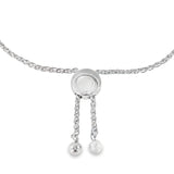 Sterling Silver Diamond Bracelet