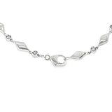 Sterling Silver 0.09 ctw Diamond Bracelet