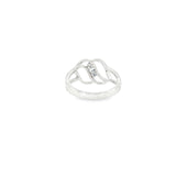 Sterling Silver 0.11 ctw MT Yogo Sapphire Women's Ring Size 7.5