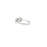 Sterling Silver 0.35 ctw MT Yogo Sapphire Women's Ring Size 5.75