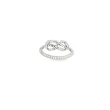 Sterling Silver 0.35 ctw MT Yogo Sapphire Women's Ring Size 5.75