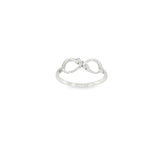 Sterling Silver 0.12 ctw MT Yogo Sapphire Women's Ring Size 7.5