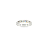 14k White Gold 0.29ctw MT Yogo Sapphire Women's Ring