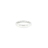 14k White Gold 0.14ctw MT Yogo Sapphire Women's Ring