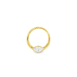 14k Yellow Gold 0.45 ctw Diamond Geometric Pendant