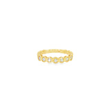 14k Yellow Gold 0.23 ctw Bezel Women's Diamond Ring