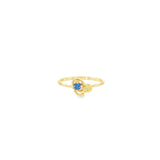 10k Yellow  Women's Black Hills Gold and Yogo Ring