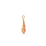 14k Rose Gold 0.41ctw Morganite Free Form Pendant