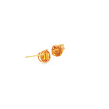 14k Yellow Gold 2.29ctw Stud Citrine Earrings