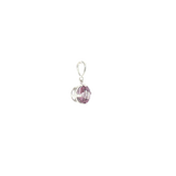 14k White Gold Alexandrite Solitaire Pendant