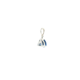 14k White Gold Tanzanite Solitaire Pendant