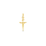 10k Yellow Gold Crucifix Pendant