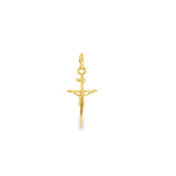 10k Yellow Gold Crucifix Pendant
