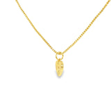 Gold Vermeil Cubic Zirconium Heart Necklace