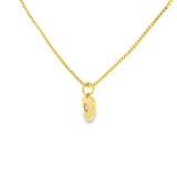 Gold Vermeil Cubic Zirconium Heart Necklace