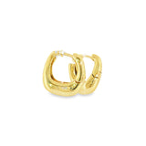 Gold Fill Medium Hoop Earrings