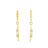Gold Fill Dangle Earrings