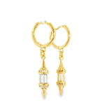 Gold Fill Dangle Earrings