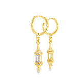 Gold Fill Dangle Earrings