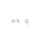 Sterling Silver 0.42 ctw Citrine Stud Earrings
