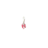 14k White Gold 0.86ctw Ruby Solitaire Pendant