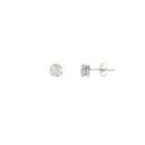 10k White Gold 0.33 ctw Diamond Multi Stone Earrings