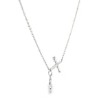 Sterling Silver White Topaz Pendant