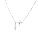 Sterling Silver White Topaz Pendant