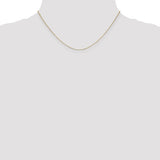 14k Yellow Gold 16" .5mm Box Chain