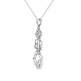Sterling Silver 0.29 ctw Montana Sapphire Pendant