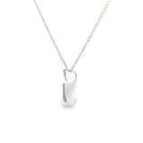 Sterling Silver 0.38 ctw Montana Sapphires Pendant