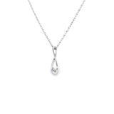 Sterling Silver 0.03 ctw MT Yogo Sapphire Pendant