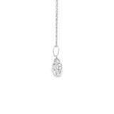 Sterling Silver 0.08 ctw MT Yogo Sapphire Pendant