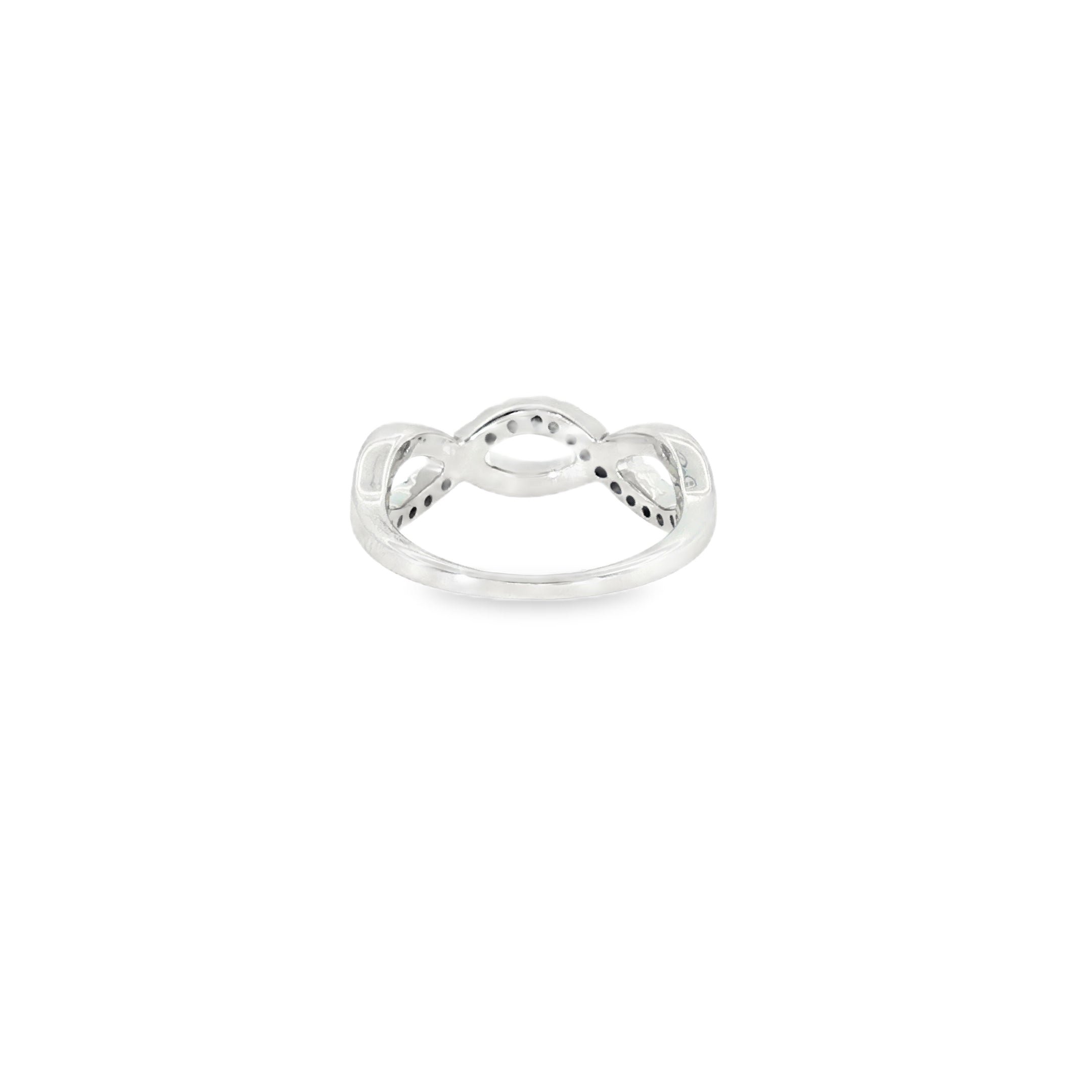 Sterling Silver 0.27 ctw MT Yogo Sapphire Women's Ring Size 5.5