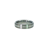 Tungsten Center Cut Men's Wedding Band