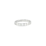 14k White Gold 0.25 ctw Channel Set Diamond Band